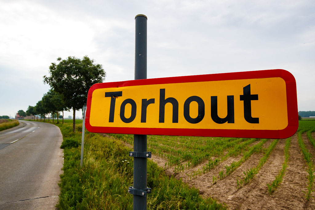 Torhout - Schild der Gemeinde