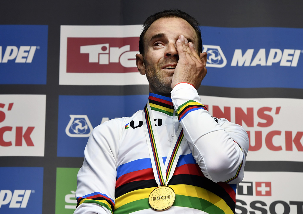 Valverde erstmals Straßenweltmeister