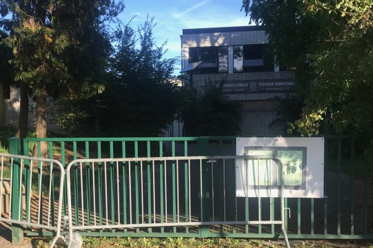 Brand in der ehemaligen französischen Schule in Eupen