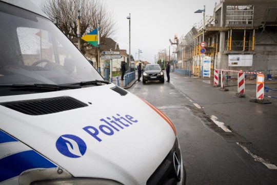 Auto der belgischen Polizei