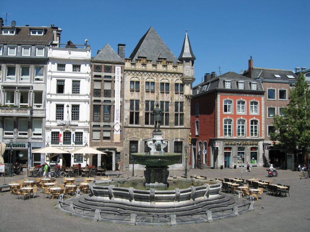 Marktplatz in Aachen