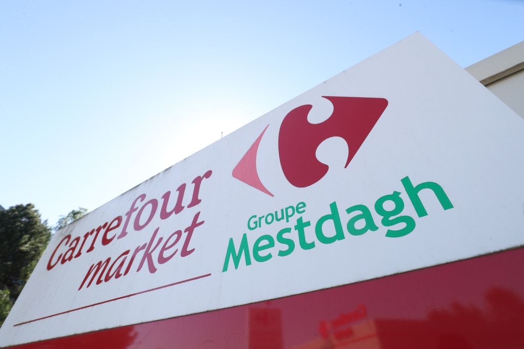 Carrefour Supermarkt der Gruppe Mestdagh