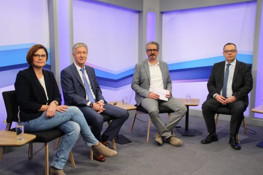 Wahldebatte Büllingen 2018 (Bild: Olivier Krickel/BRF)