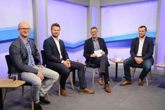 Wahldebatte Bütgenbach 2018 (Bild: Olivier Krickel/BRF)
