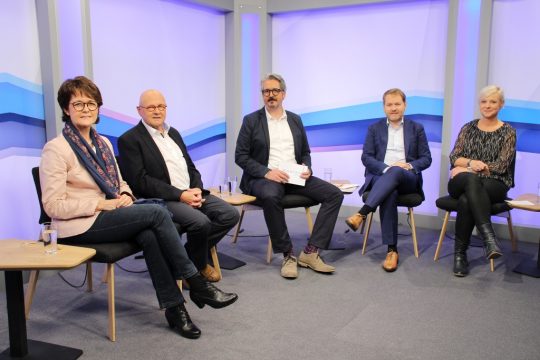 Wahldebatte Kelmis 2018 (Bild: Olivier Krickel/BRF)