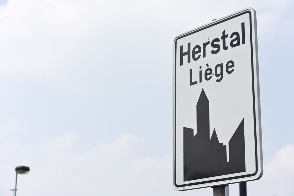 Herstal-Ortsschild (Archivbild: Jean-Luc Flémal/Belga)