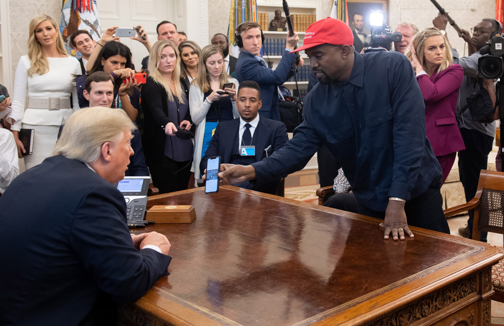 Kanye West besucht Donald Trump