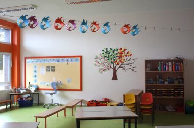 Neuer Kindergarten der Gemeindeschule Eynatten (Bild: Raffaela Schaus/BRF)