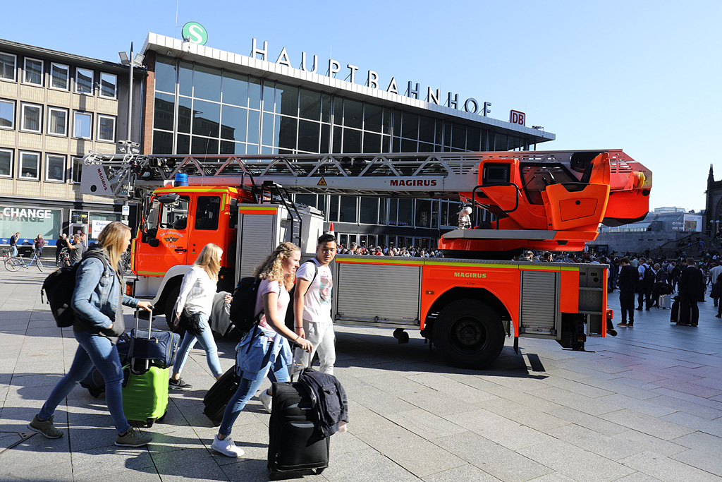 Wegen Geiselnahme: Kölner Hauptbahnhof wurde am 15.10.2018 evakuiert