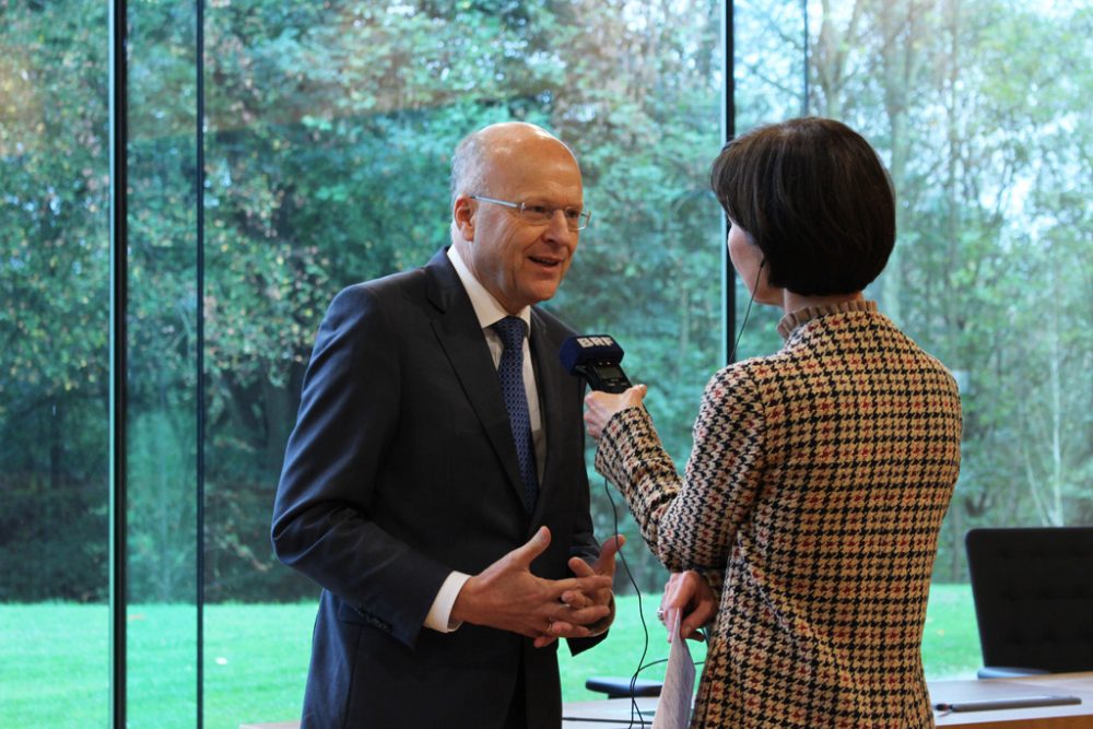 Koen Lenaerts im Gespräch mit BRF-Reporterin Michaela Brück