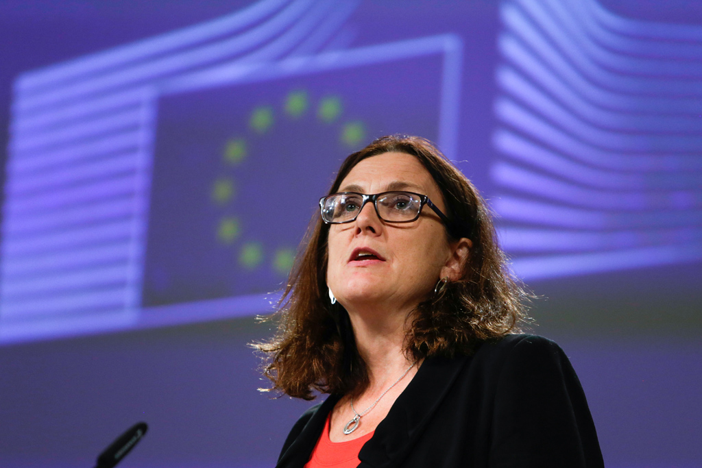 EU-Handelskommisssarin Cecilia Malmström