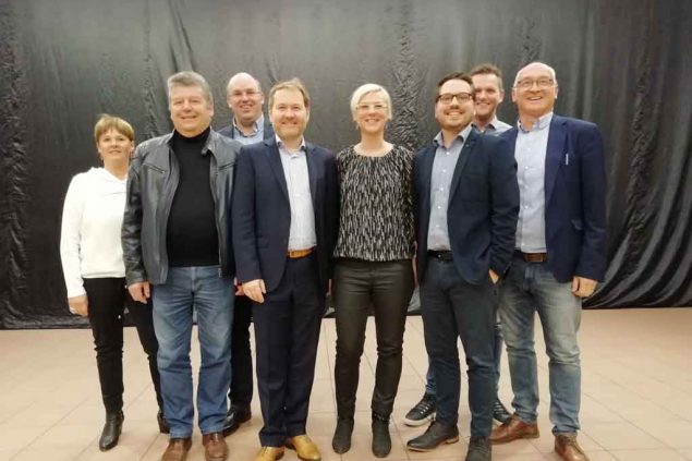 Das neue BSK Kelmis mit dem künftigen Bürgermeister Luc Frank