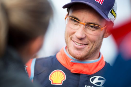 Thierry Neuville bei der Rallye Spanien