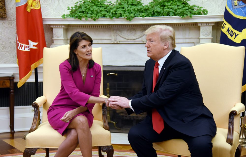 Nikki Haley Gibt Posten Als Un Botschafterin Bei Un Auf Brf Nachrichten 2465