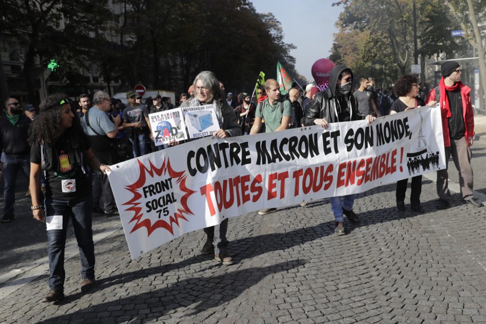 Proteste gegen Macrons Reformkurs