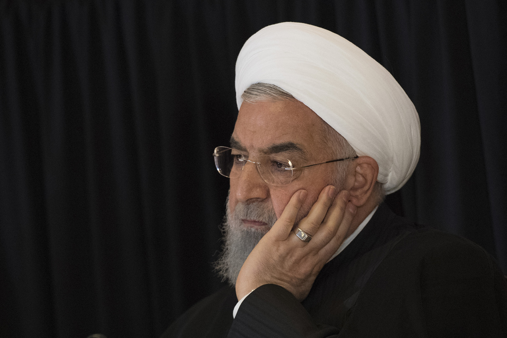 Irans Präsident Hassan Ruhani (Archivbild: Jim Watson/AFP)