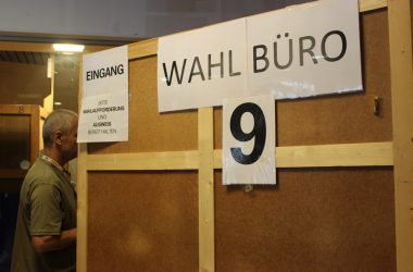 Wahlbüros 7-8-9 im Eupen (Bild: Katrin Margraff/BRF)