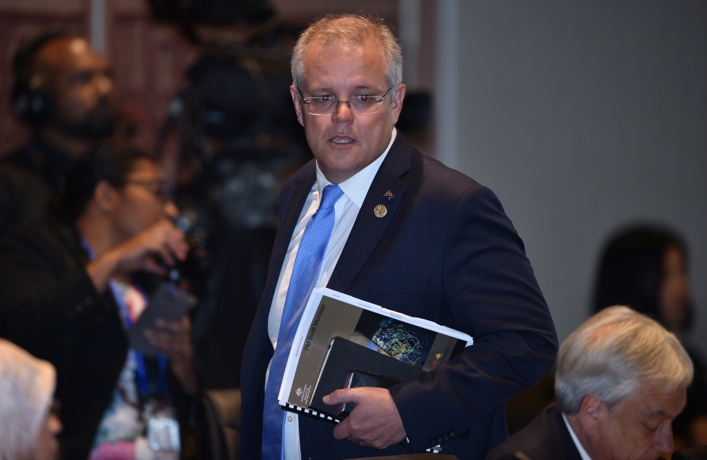 Australiens Premier Scott Morrison (Bild: Peter Parks/AFP)