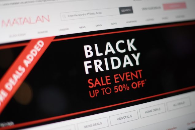 Black Friday (Archivbild: Paul Ellis /AFP)
