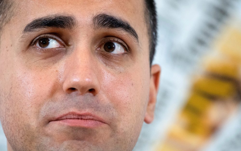 Italiens Vizepremierminister Luigi Di Maio