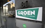 Logo von Groen am 13.2.2017 in Brüssel