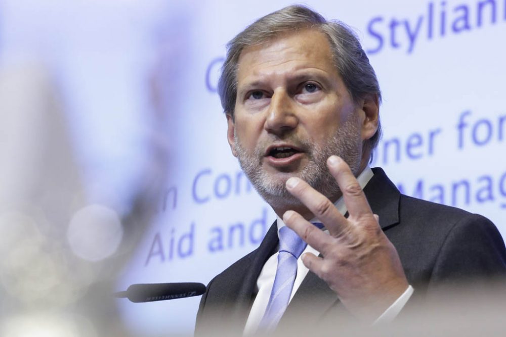 EU-Kommissar Johannes Hahn