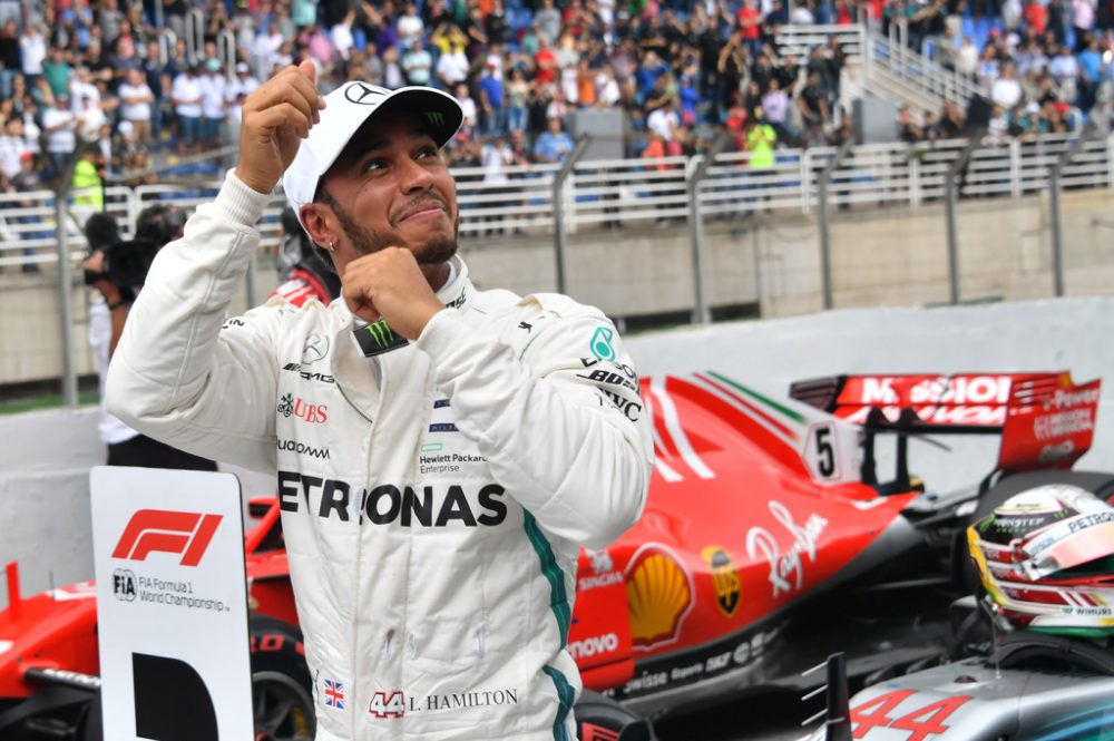 Lewis Hamilton auch in Brasilien auf Pole