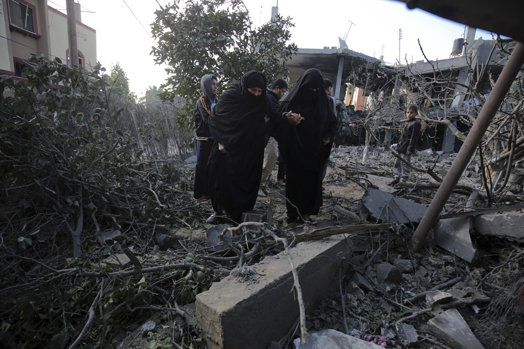 Israel greift Ziele im Gazastreifen an (Bild: Said Khatib/AFP)