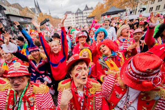 Karnevalsauftakt in Köln