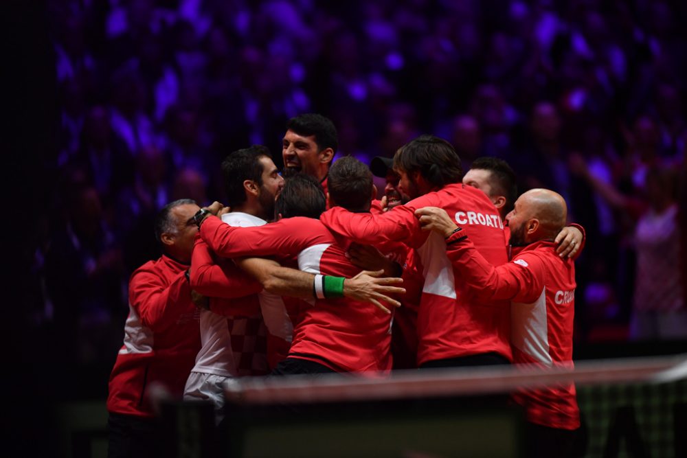 Kroatische Tennis-Herren feiern zweiten Davis-Cup-Titel