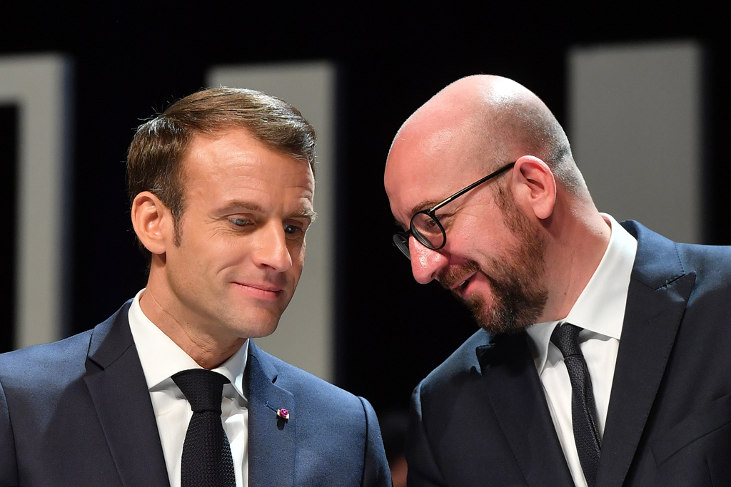 Macron und Michel