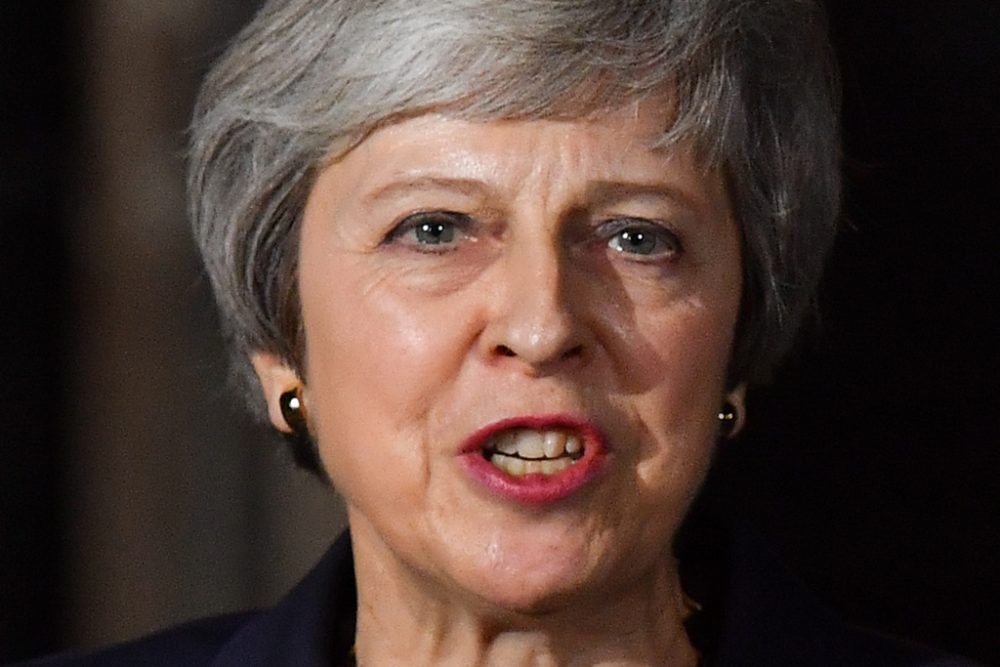 Die britische Premierministerin May