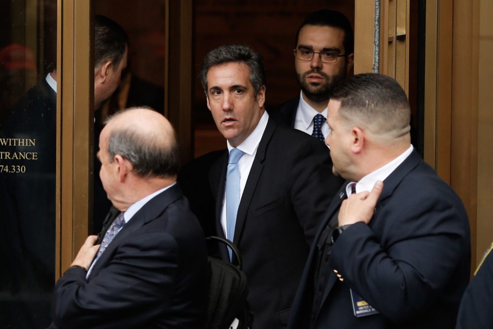 Michael Cohen im April 2018