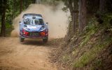 Thierry Neuville-Nicolas Gilsoul im Hyundai i20 WRC beim Shakedown der Rallye Australien