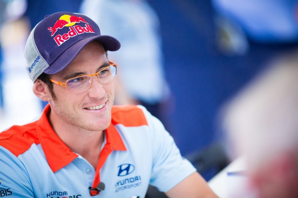 Thierry Neuville will dieses Wochenende in Australien Weltmeister werden