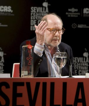 Nicolas Roeg im November 2009 (Archivbild: Eduardo Abad/EPA)