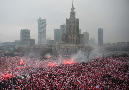Großdemonstration zum Unabhängigkeitstag in Warschau