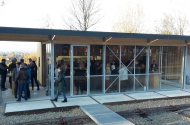 Café-Pavillon am alten Raerener Bahnhof eröffnet