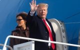 US-Präsident Donald Trump und First Lady Melania brechen nach Buenos Aires auf