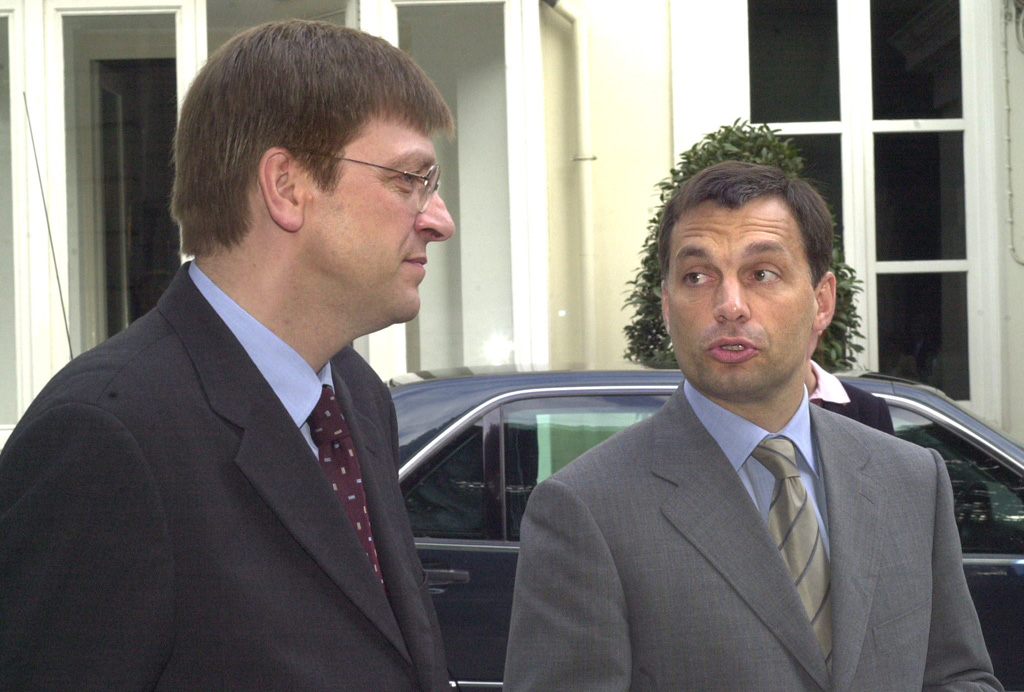 2001 waren Guy Verhofstadt und Viktor Orban beide Premierminister ihrer Länder