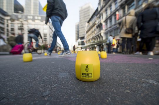 Amnesty International (Illustrationsbild: Filip De Smet/Belga)