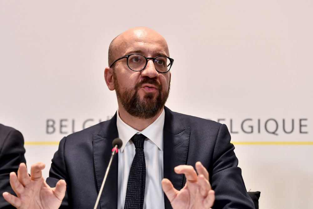 Premierminister Charles Michel