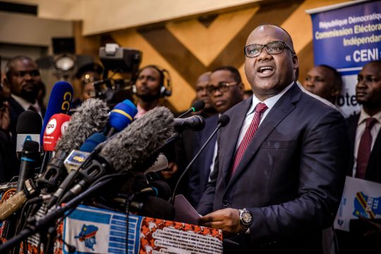 Der Vorsitzende der Wahlkommission im Kongo, Corneille Nangaa