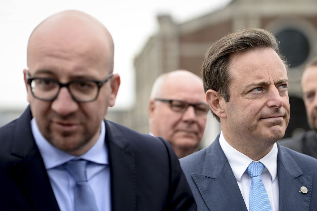 Premierminister Charles Michel und N-VA-Chef Bart De Wever (Archivbild: Dirk Waem/Belga)