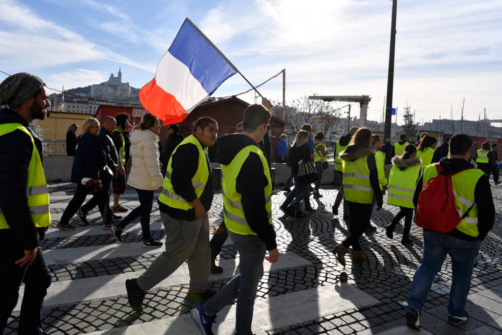 Gilets Jaunes in Marseille