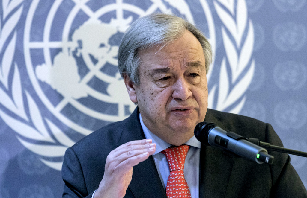 UN-Generalsekretär Antonio Guterres (Archivbild: Alberto Raggio/AFP)
