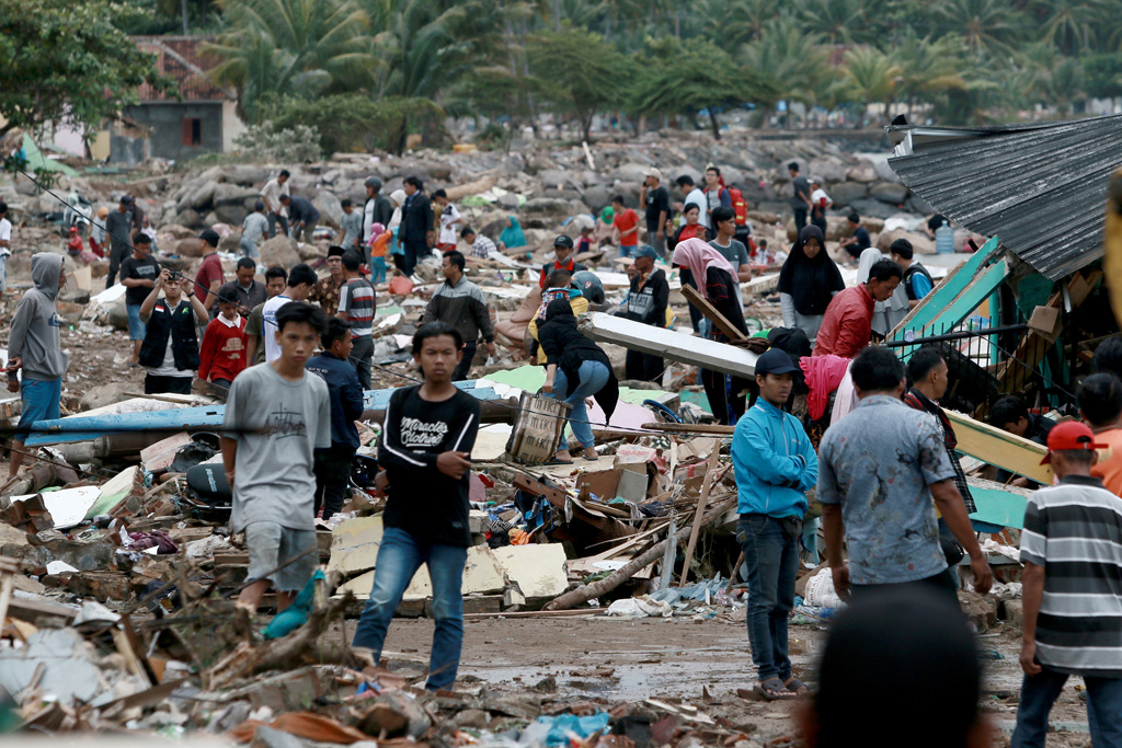 Tsunami Indonesien
