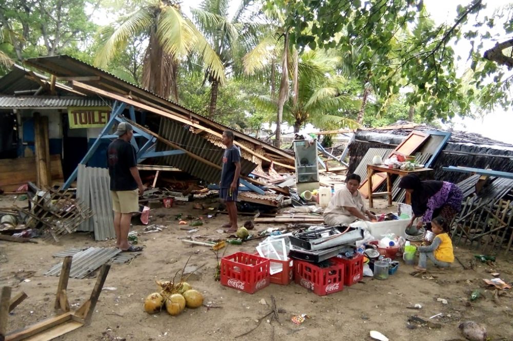 Tsunami-Katastrophe in Indonesien