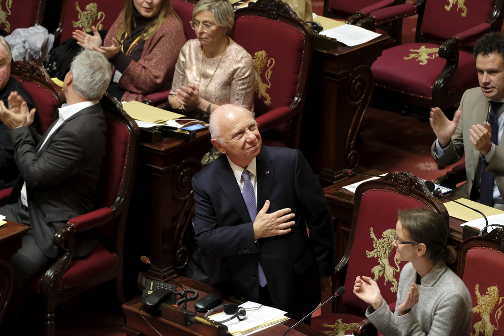 Der neue Senatspräsident Jacques Brotchi