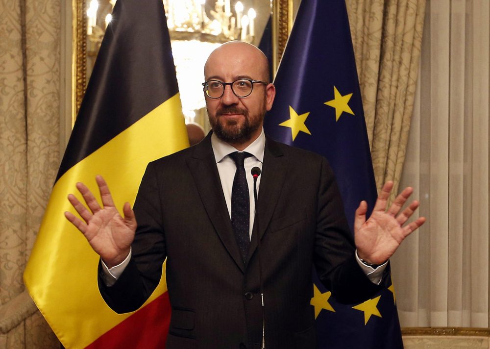 Premierminister Charles Michel